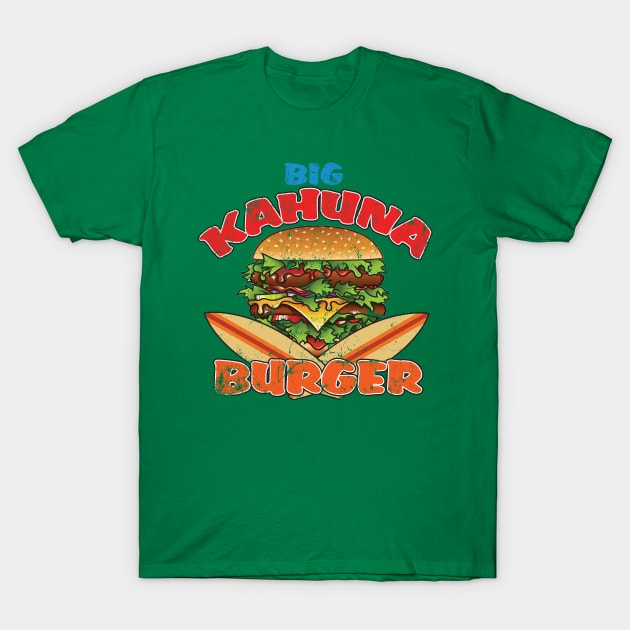 Big Kahuna Burger T-Shirt by MindsparkCreative